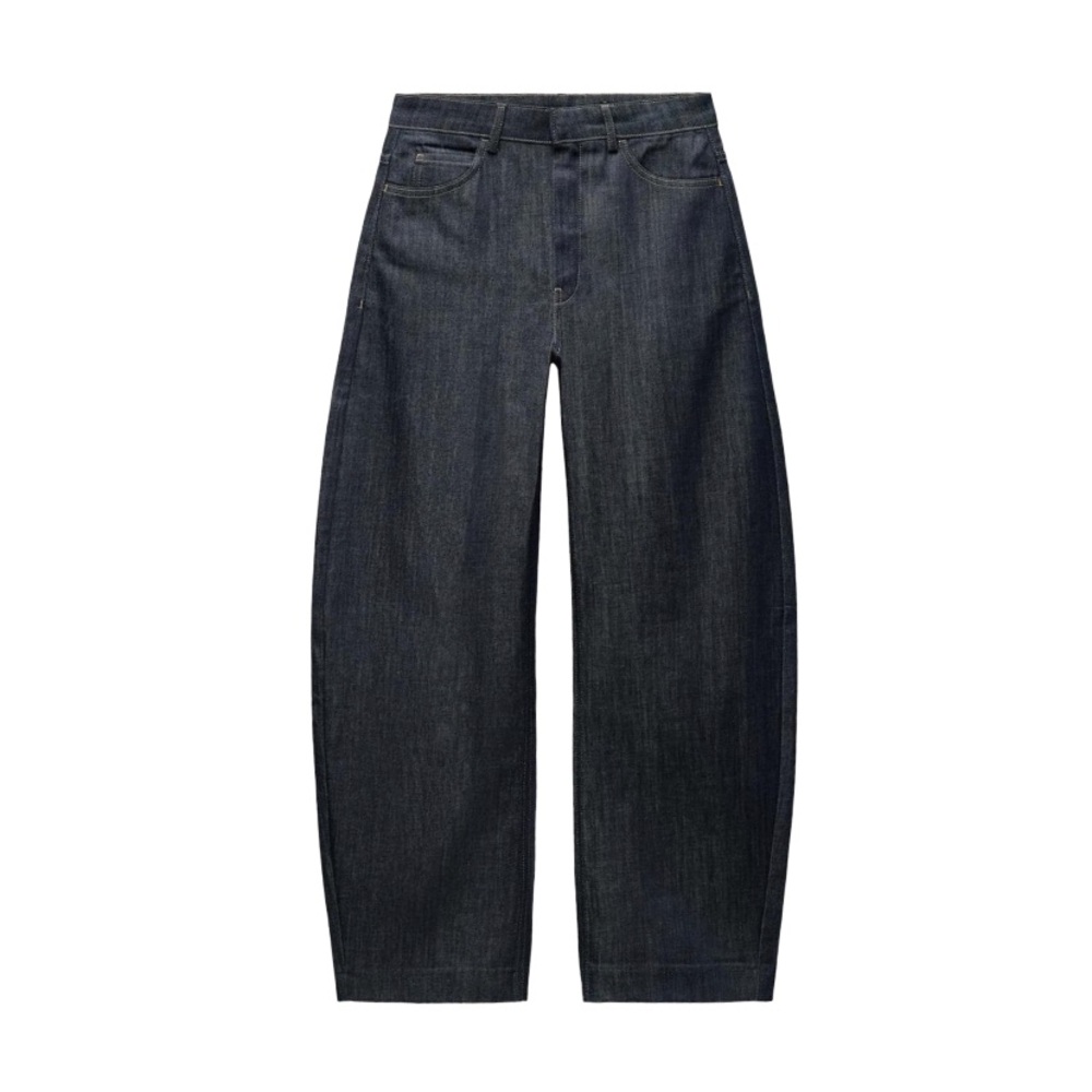 Zara Denim Barrel Pant